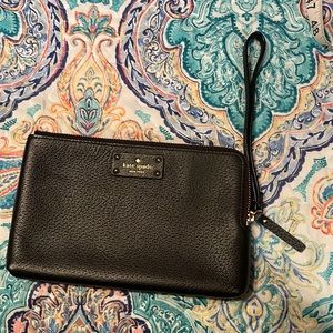 Kate Spade double pocket wristlet